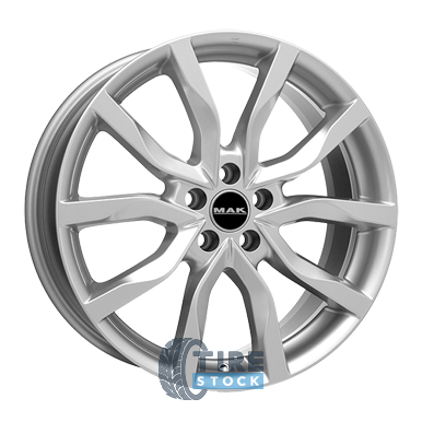 MAK Koln 8x19 PCD 5x112 ET 30 DIA 66.6 Silver