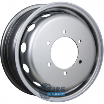 Trebl 9197T 5.5x16 PCD 6x180 ET 109.5 DIA 138.8 Silver